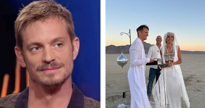 Joel Kinnaman och Kelly Gale har gift sig – sagobröllop i Nevadas öken